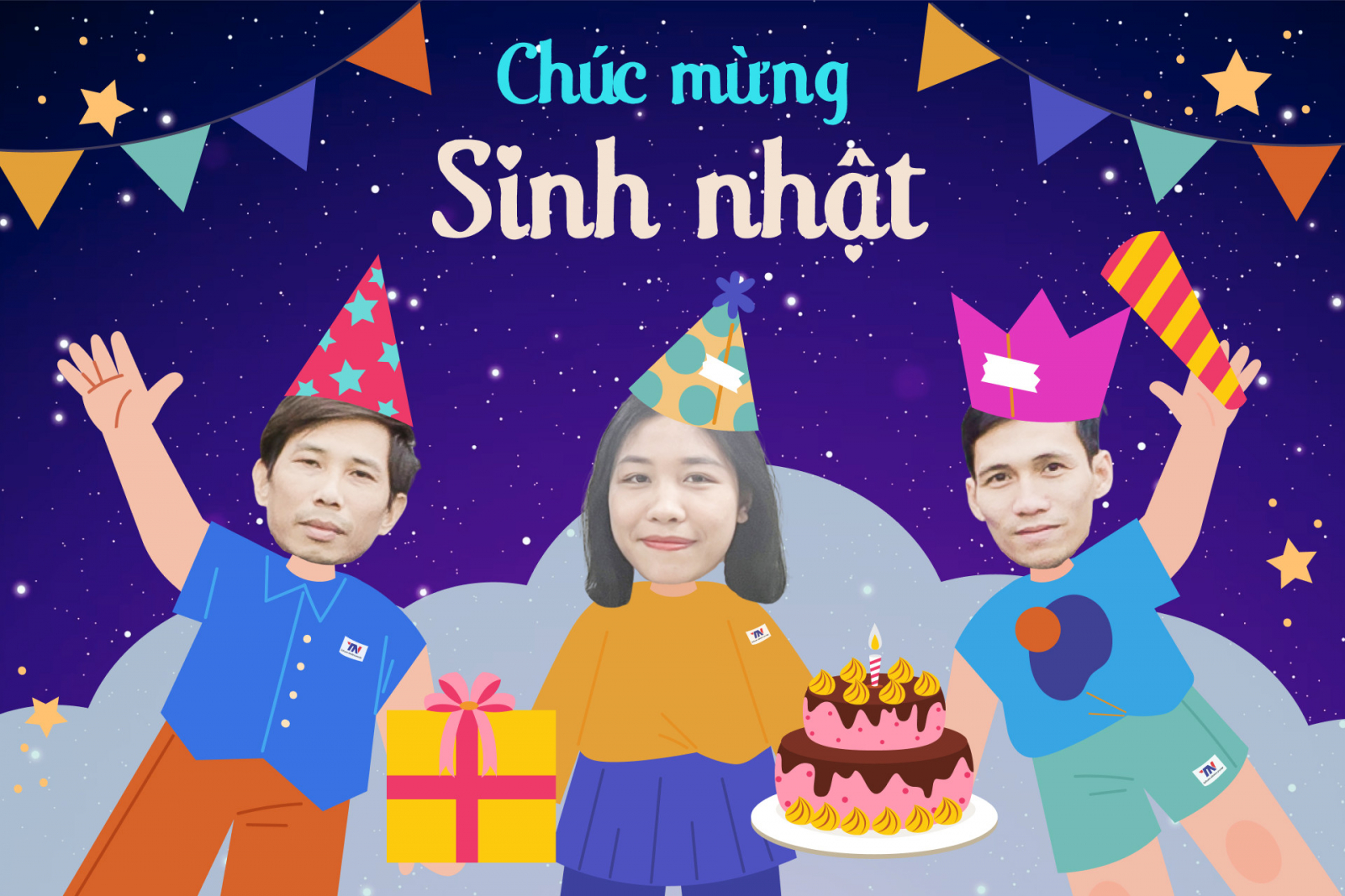 TNT chúc mừng sinh nhật tháng 07